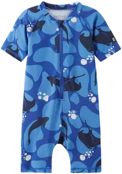 Reima vauvojen aurinkosuojahaalari Atlantti - Sparkly Blue - 1