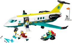 LEGO® City Big Vehicles 60465 Pelastuslaitoksen ambulanssilentokone - 4