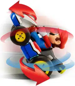 Nintendo Mario Kart Mini RC -kilpa-auto - 5