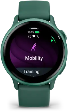 Garmin älykello Vivoactive 6 metallinen jaspiksenvihreä ja jaspiksenvihreä hihna - 4