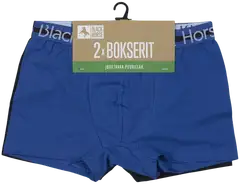 Black Horse lasten bokserit 2-pack J039 - Blue and Black - 2