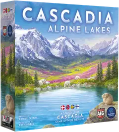Cascadia Alpine Lakes Nordic -lautapeli - 1