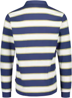 Finlayson miesten raidallinen rugby-paita Pesue - Blue&white - 2