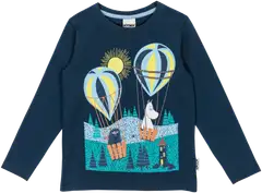 Muumi lasten paita Aamulento 591320 - tummansininen - 1