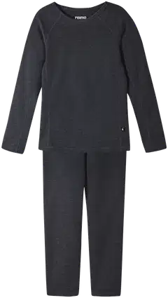 Reima lasten lämpöaluskerrasto Lani 5200031A - Black melange - 1