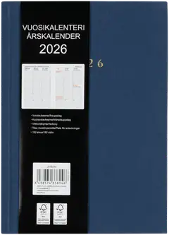 Pöytäkalenteri A5 sininen - 3