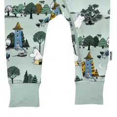 Muumi vauvojen pyjama Kuutamoyö 593359 - vihreä - 3