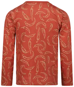 Koko Noko lasten pitkähihainen paprika trikoopaita M60802 - Faded red - 2
