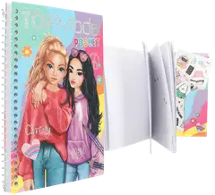 TOPModel taskuvärityskirja, Miju & Christy - 3