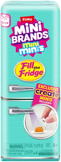 MINI BRANDS lasten leikkisetti Fill the Fridge S1 - 2