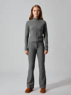 LMTD lasten neuletakki - dark grey melange - 2