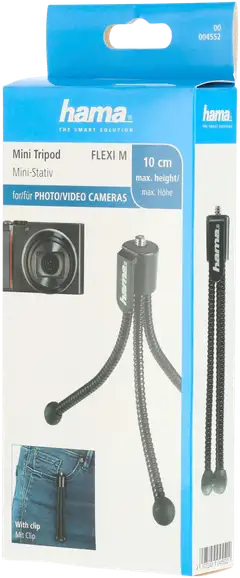 Hama Kamerajalusta Flexi Mini Tripod, M, musta - 6