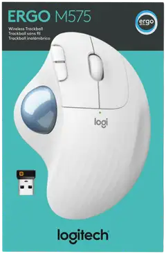 Logitech hiiri Ergo M575 valkoinen - 6