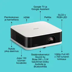 Epson Lifestudio Pop -projektori EF-61W - 2