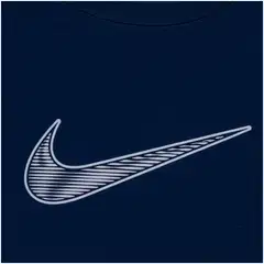 Nike lasten lyhythihainen treenipaita DF Multi IF2430 - D.BLUE - 3