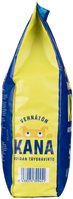 Kotimaista vehnätön koiran täysravinto kana 7kg - 2