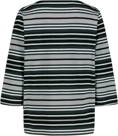 Reino&Aino naisten raitapusero - Grey stripe - 2