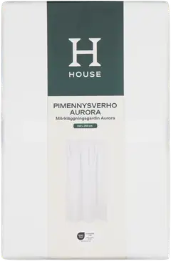 House pimennnysverho Aurora 140 x 250 cm - WHITE - 2