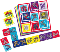 Tactic lautapeli Transformers 3 in 1 Lotto, Domino, Memo - 2