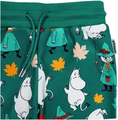 Moomin by Martinex lasten verkkahousut Reippailu 585071 - VIHREÄ - 2