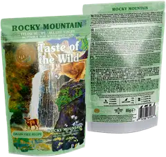 Taste of the wild rocky mountain cat chunks pouch 85g - 2