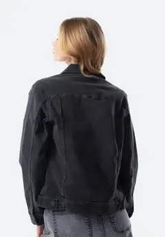 TEX naisten farkkutakki I978897 - GREY DARK - 2