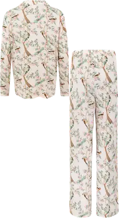 Actuelle naisten pyjama 212A042627 - AOP - 2