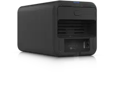 Ubiquiti 2-paikkainen verkkolevyasema 2.5 GbE -liitännällä UNAS-2-B musta - 7