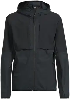 Luode12 miesten retkeily- ja ulkoilutakki 204L112655 - Jet Black - 2
