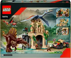 LEGO® Jurassic World Spinosauruksen ja Quetzalcoatlusin pako lentäen 76976 - 3
