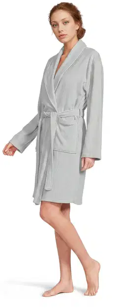 Actuelle naisten kylpytakki ACNOS2604 - Light grey - 4