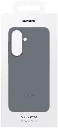 Samsung A57 silikonikuori harmaa - 7