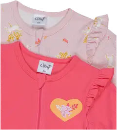 Ciraf vauvojen pyjama 2-pack Satumaa 250b260121 - 13-2803tcx pale lilac - 3