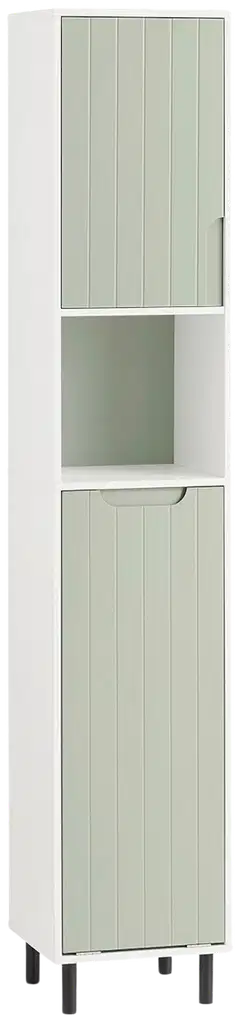 SoBuy kylpyhuonekaappi vihreä BZR137-GR - 3