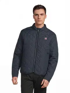 Vinson miesten tikkitakki Ricky 105683 - Dark saphire - 1
