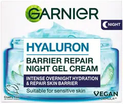 Garnier Hyaluron Barrier Repair Night Gel Cream yövoide normaalille iholle 50 ml - 2