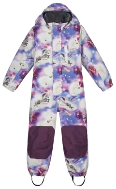 HC Outwear lasten vedenpitävä toppahaalari Kia - Dark Purple - 1