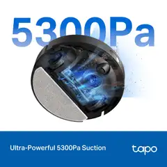 TP-Link Tapo Robottipölynimuri RV30 Max Plus ja telakka, musta - 5