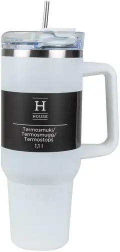 House termosmuki pillillä 1,1 l - 1