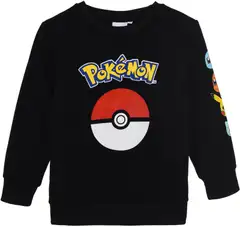 Lasten collegepusero Pokemon HY60563 - MUSTA - 1