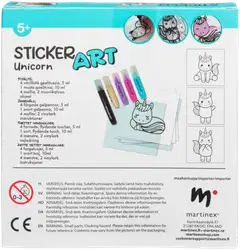 Sticker Art askartelusetti ikkunatarrat - 7