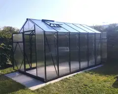 Ecoslider kasvihuone Lux 2.0 X 4.1 - 1