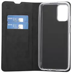 Wave Book Case, Samsung Galaxy A02s, Musta - 3