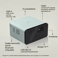 Espon laserprojektori EF-21G vihreä - 4