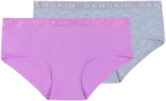 Danskin lasten hipsterit YCG001-61313 2-pack - sheer lilac/silver grey marl - 1