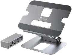 J5 Create kannettavan tietokoneen jalusta 4K telakalla - 2