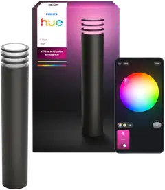 Philips Hue Lucca -pylväsvalaisin 8.1W 1000-20000K 1100LM anthracite - 1