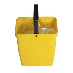 Roskasanko Eco 8 L LM 530 keltainen - 2