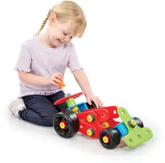 Meccano rakennussarja 2-In-1 Tractor to Race Car - 5