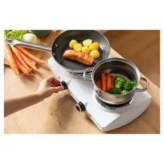 Sencor kaksoiskeittolevy SCP 2253WH-EUE4 valkoinen - 6